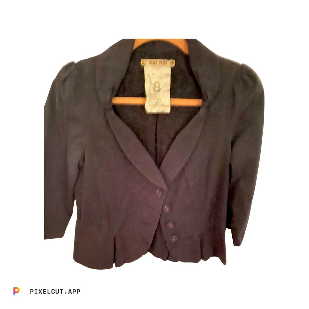 Navy Blazer by Anthropologie
